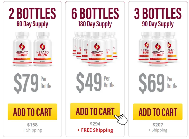 hepatoburn pricing